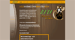 Desktop Screenshot of bazi-zimmerei.de